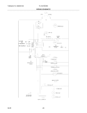 WIRING SCHEMATIC Diagram and Parts List for PLHS67EESB0  Frigidaire Refrigerator
