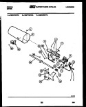 BURNER, IGNITER AND VALVE Diagram and Parts List for DG27A7WVFA  Gibson Dryer