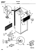 SYSTEM Diagram and Parts List for MRT15CSEDB  Frigidaire Refrigerator