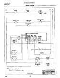 WIRING DIAGRAM Diagram and Parts List for FEF352CASD  Frigidaire Range