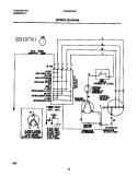 WIRING DIAGRAM Diagram and Parts List for FAS226H2A1  Frigidaire Air Conditioner