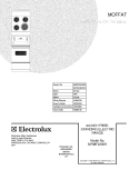 COVER Diagram and Parts List for MRMF2200KM2  Electrolux Range