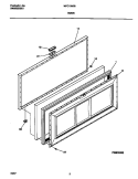 Part Location Diagram of 08009393 Frigidaire GASKET, WHITE