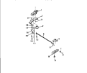 DOOR LATCH ASSEMBLY Diagram and Parts List for KF590HDD0  Frigidaire Wall Oven