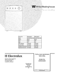 COVER Diagram and Parts List for SWS1649HQ1  Westinghouse Washer