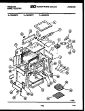 BODY PARTS Diagram and Parts List for RE433MDB2  Frigidaire Range