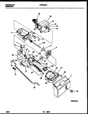 ICE DISPENSER Diagram and Parts List for FRT24XHAY1  Frigidaire Refrigerator