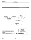 WIRING DIAGRAM Diagram and Parts List for FEB30XPFSA  Frigidaire Warming Drawer