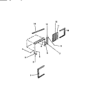 WINDOW MOUNTING PARTS Diagram and Parts List for M316B2QA  Kelvinator Air Conditioner