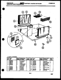 UNIT PARTS Diagram and Parts List for AHR18NS5E1  Frigidaire Air Conditioner