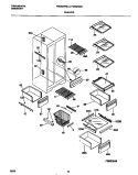 Part Location Diagram of 215406118 Frigidaire USE WCI 215406128