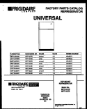COVER Diagram and Parts List for MRT18JZBY0  Uni Refrigerator