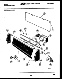 CONTROL PARTS Diagram and Parts List for WA27S1WXFA  Gibson Washer