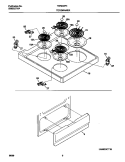 Part Location Diagram of 318120922 Frigidaire PANEL-TOP