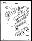 BACKGUARD Diagram and Parts List for 30-2262-23-02  Tappan Range