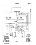 WIRING DIAGRAM Diagram and Parts List for FGF363MXCCA  Frigidaire Range