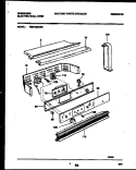 Part Location Diagram of 5303301311 Frigidaire PANEL-CONTROL