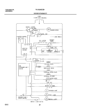 WIRING SCHEMATIC Diagram and Parts List for PLHS238ZCB1  Frigidaire Refrigerator