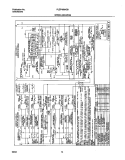 WIRING DIAGRAM Diagram and Parts List for PLEF489ACB  Frigidaire Range