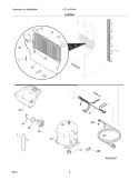 Part Location Diagram of 297078801 Frigidaire Refrigerator Insulator Evap