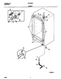 CABINET Diagram and Parts List for GFU09M2HW3  Gibson Freezer