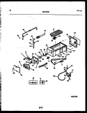 ICE MAKER AND INSTALLATION PARTS Diagram and Parts List for RS229MCD3  Frigidaire Refrigerator