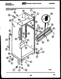 CABINET PARTS Diagram and Parts List for FPCE21TNH0  Frigidaire Refrigerator