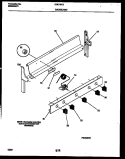 BACKGUARD Diagram and Parts List for CGC1M1WXG  Gibson Range