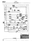 WIRING DIAGRAM Diagram and Parts List for TEO353SCWA  Tappan Range