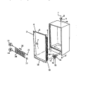 CABINET Diagram and Parts List for FU134ERW2  Frigidaire Freezer