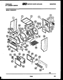 CABINET AND COMPONENT PARTS Diagram and Parts List for LCE852LL0  Frigidaire Washer Dryer Combo