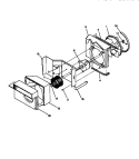 AIR HANDLING PARTS Diagram and Parts List for FAC083W7A5  Frigidaire Air Conditioner