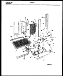 SYSTEM AND AUTOMATIC DEFROST PARTS Diagram and Parts List for FRS26XRAB0  Frigidaire Refrigerator