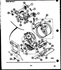 CONSOLE, CONTROL AND DRUM Diagram and Parts List for SM115LXD1  Frigidaire Washer