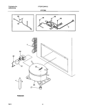SYSTEM Diagram and Parts List for FFC07C3AW1  Frigidaire Freezer