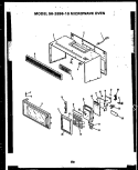 CABINET PARTS Diagram and Parts List for 95-1997-57-02  Tappan Refrigerator