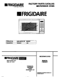 COVER Diagram and Parts List for FMS062E1W0  Frigidaire Microwave