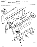 Part Location Diagram of 316096902 Frigidaire BEZEL-NAMEPLATE