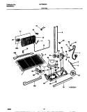 SYSTEM Diagram and Parts List for MRT22NRED1  Frigidaire Refrigerator