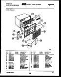 Part Location Diagram of 5303017979 Frigidaire PANEL-FRONT