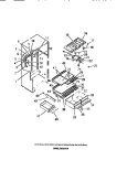 INTERIOR FOOD COMPARTMENT Diagram and Parts List for FPE21TCH0  Frigidaire Refrigerator