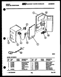 Part Location Diagram of 3017305 Frigidaire PARTITION