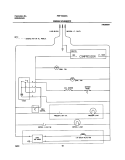 WIRING SCHEMATIC Diagram and Parts List for FRT15GG3AW0  Frigidaire Refrigerator