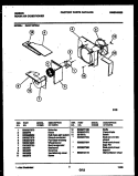 AIR HANDLING PARTS Diagram and Parts List for GAH11EP2A2  Gibson Air Conditioner
