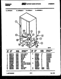 COMPRESSOR PARTS Diagram and Parts List for UFE16DL4  Frigidaire Freezer