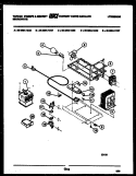 POWER CONTROL Diagram and Parts List for 56-4994-10-08  Tappan Microwave
