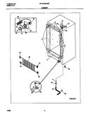 Part Location Diagram of 216571100 Frigidaire SUPPORT-DROP FRONT,BTM