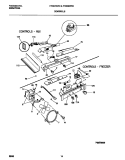 CONTROLS Diagram and Parts List for FRS26WRCD1  Frigidaire Refrigerator