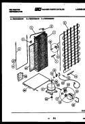 SYSTEM AND AUTOMATIC DEFROST PARTS Diagram and Parts List for FMW240EN2W  Kelvinator Refrigerator