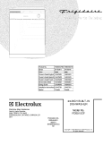 COVER Diagram and Parts List for FDB510CFS0  Frigidaire Dishwasher